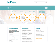 Tablet Screenshot of indexpharma.com